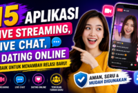 Aplikasi live streaming dan dating seru